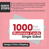 1000 Business Cards