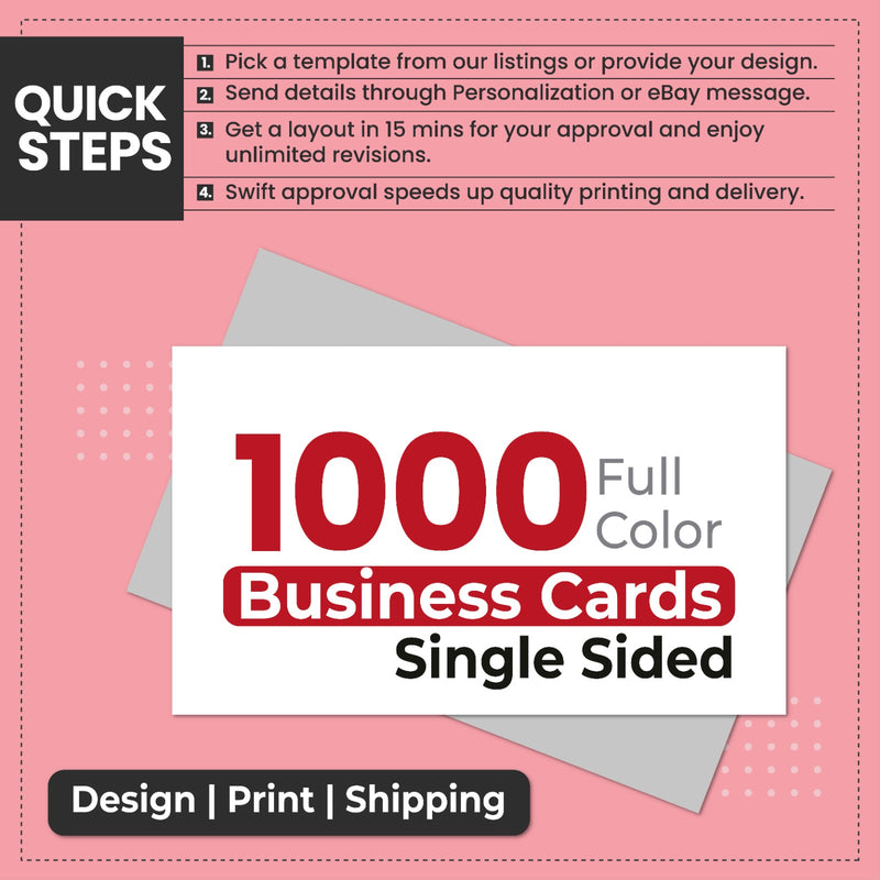 1000 Business Cards