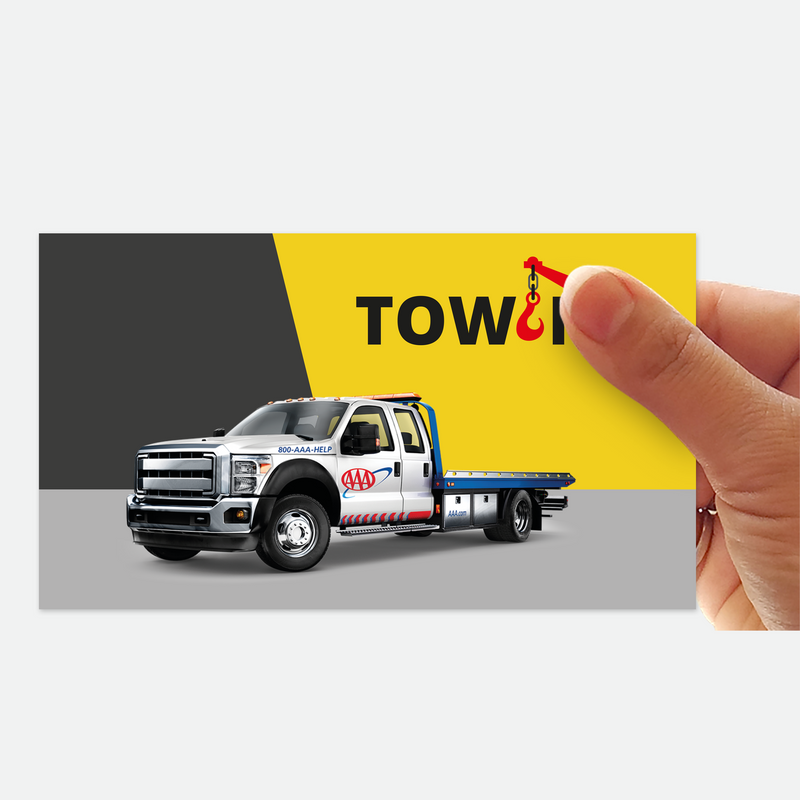 Towing Service Business Cards