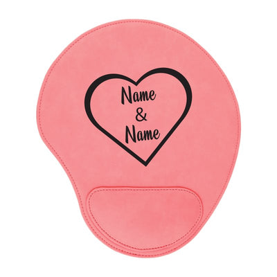 Personalized Mouse Pad Power Bank PrintxGift Pink