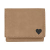 Personalized Trifold Wallets — The Heart azgift.us Cover Only Tan